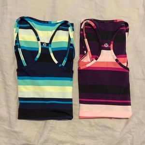 Lululemon racerback tanks (pack of 2)